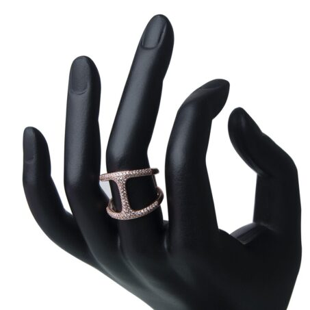 Brute Phantom with American Diamonds Finger Ring